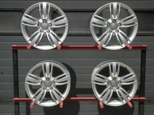4x Alufelge 17 Zoll 6.5" 5x112 33ET Glanz Silber 8U0801025 Audi Q3 Tiguan