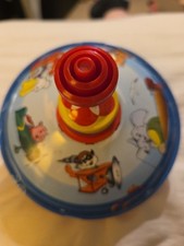 Antique Toy Top PARTS ONLY Spinning ARMS Goes Up And Down, Doesn't Spin Well