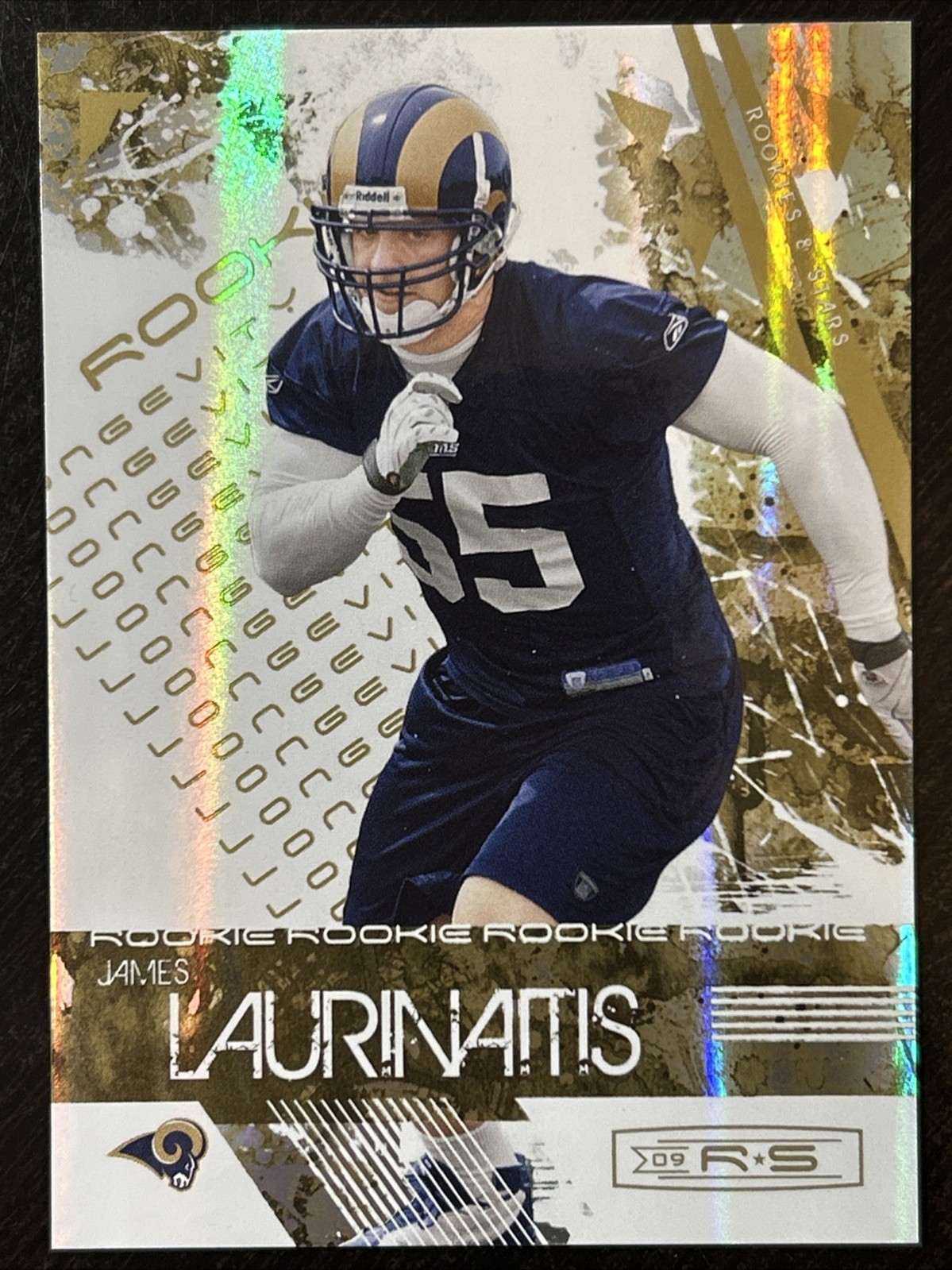 James Laurinaitis Donruss Rookies & Stars #156 Longevity-Gold
