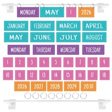 Magnetic Flip Calendar for Classroom