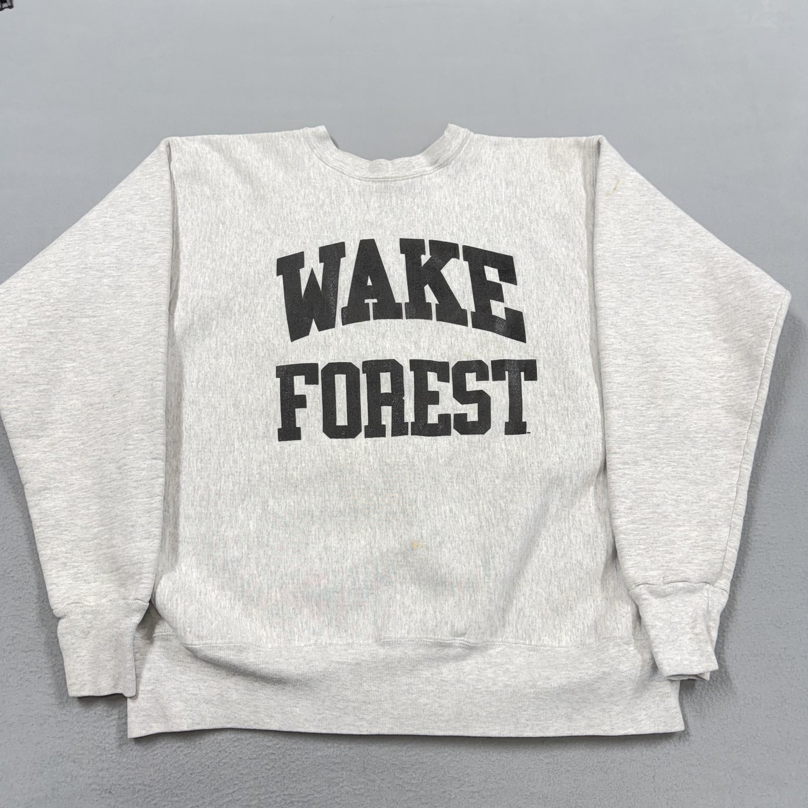 Vintage Wake Forest Sweatshirt Mens 2XL NCAA College Cotton Exchange Crewneck