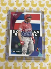 JUAN SOTO DOMINICAN REPUBLIC WORLD BASEBALL CLASSIC #WBC-7 2023 TOPPS SERIES 2