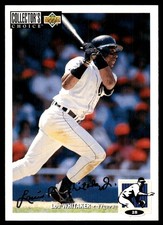 Lou Whitaker 1994 Collector's Choice #291 Detroit Tigers MLB READ FREE SHIPPING