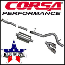 Corsa Sport 3" Cat-Back Exhaust Kit 17-22 Chevy Colorado/GMC Canyon 3.6L 128"WB