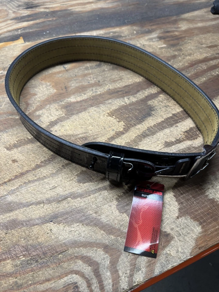 Cinturón de trabajo Safariland modelo 87 forrado de gamuza 87-34-9 Foto 2 de 4