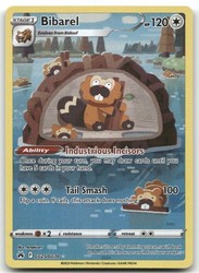 Bibarel GG25/GG70 Crown Zenith Galarian Gallery Ultra Rare