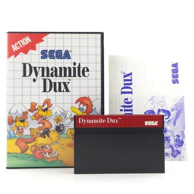 Sega Master System Spiel: Dynamite Dux - MS Modul OVP (PAL EUR) 1989