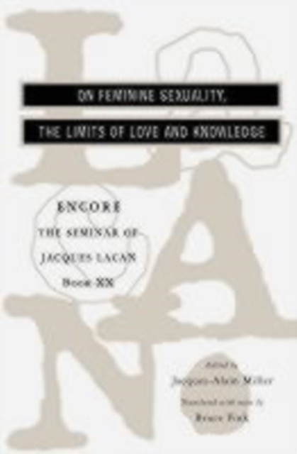 The Seminar of Jacques Lacan by Jacques Lacan (Paperback Book)