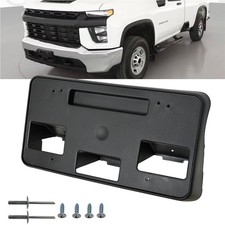 Front License Plate Bracket Holder For Chevy Silverado 2500 3500 Hd 2020-2023