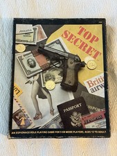 Top Secret TSR RPG Lot Box Set Administrators...