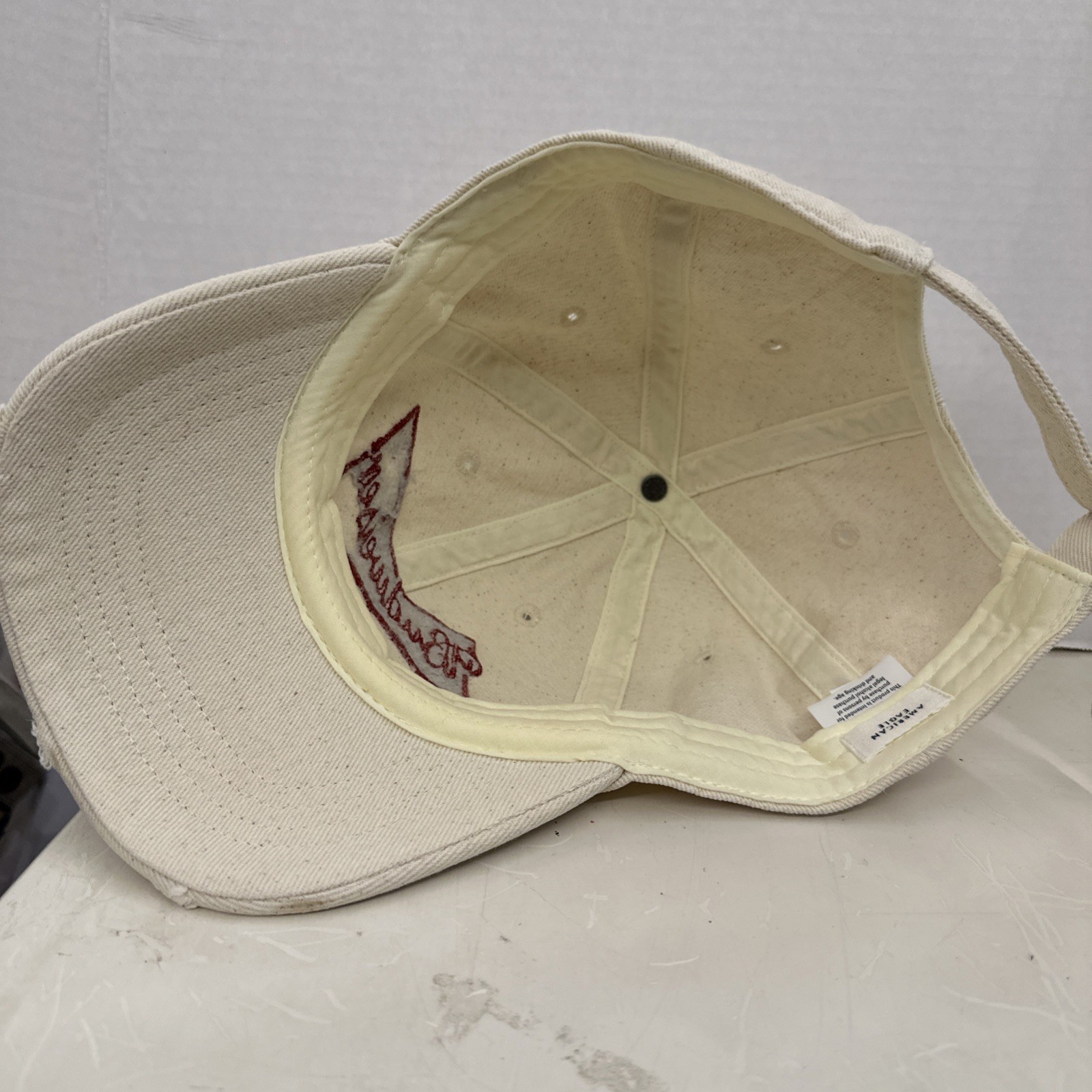 American Eagle Budweiser StrapBack Hat Cap Adjust… - image 5