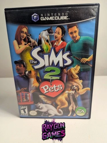 Sims 2: Pets Nintendo GameCube Complete CIB , Next Day Shipping