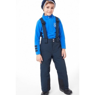 Bogner Boys Quadro-T Insulated Ski Pant Bib - Size Medium - Navy Blue - NEW