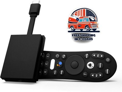 Transmisión 4K Con tecnología de Android TV, TV enchufable tamaño único US NUEVO