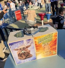    Los Angeles Dodgers Star Wars Grogu Bobble...