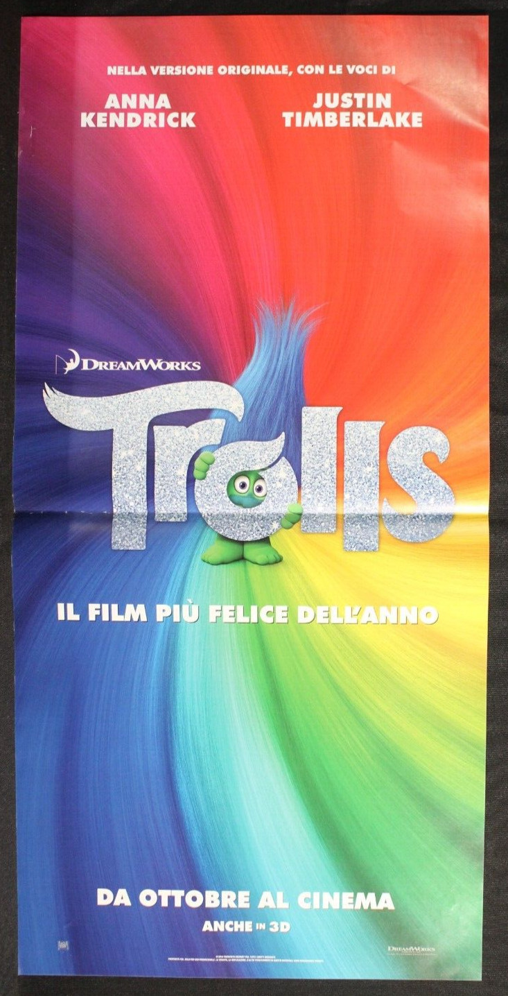 Locandina originale film Troll (2022) - Regia di Roar Uthaug