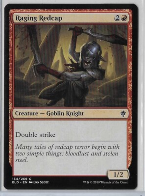 MTG Raging Redcap Throne of Eldraine (ELD) Common Magic Card #134/269 Unplayed