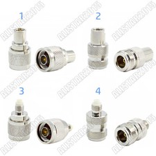 1x N Male Female to FME Male Female Plug Jack Straight Adapter RF Coax Connector