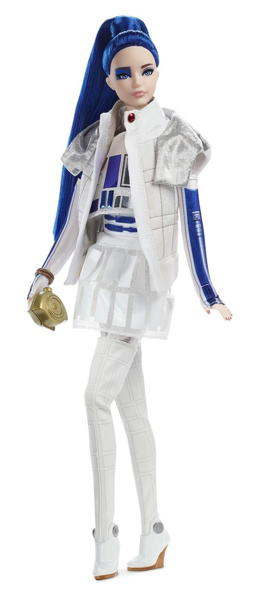 SPECIAL LIMITED EDITION STAR WARS R2D2 BARBIE DOLL RETIRED NIB