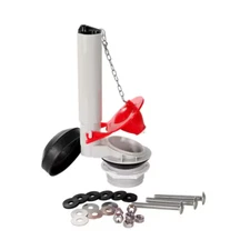 Universal 2in. Adjustable Toilet Flush Valve Repair Kit EZ Install Complete Set