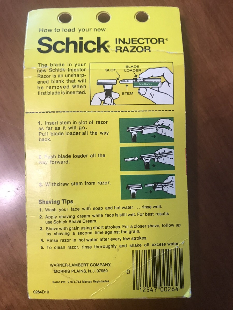 シック　インジェクター(schick injector)　mk-2000 Schick Injector Razor Single Edge Platinum Blades New Sealed