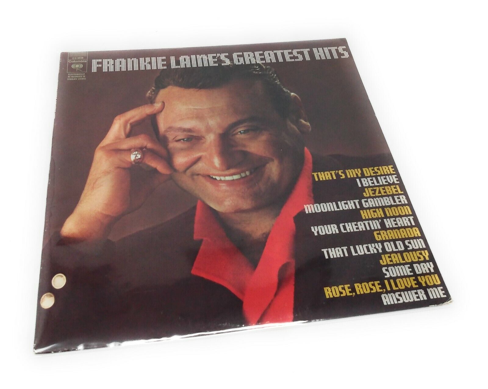 Frankie Laine's Greatest Hits  Vinyl LP CS 8636