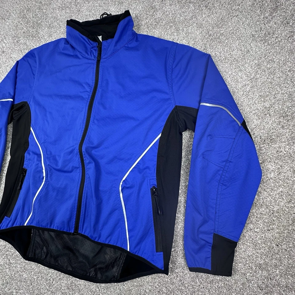 Chaqueta Zorrel Weather Series para mujer 2XL azul para correr ciclismo softshell cremallera completa Foto 2 de 4