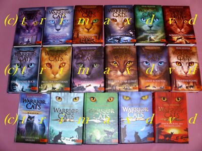 Warrior Cats Staffel 2+3 Die neue Prophezeiung + Macht der Drei + 5x Spec.Adven.