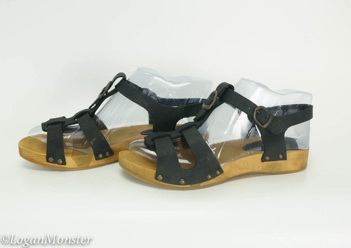 Sanita Sanita Talla 8-8.5 Mujer Madera Negra Olise Flex Sanita Sanita En Negro Aceite Nubuck - Imagen 3 de 6