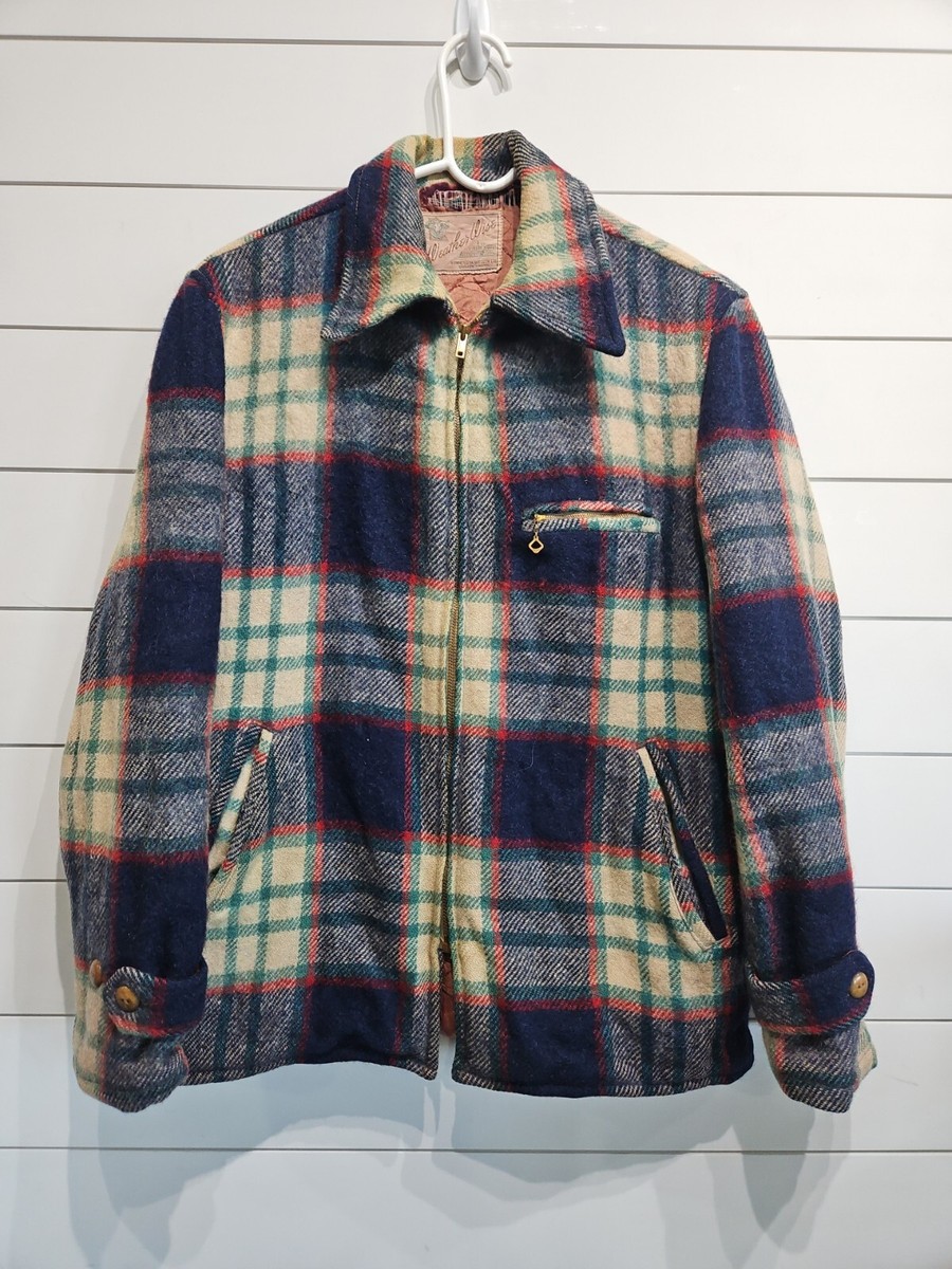 Vtg Minnesota Woolen Co Duluth Weather Wise Wool Mills Shacket