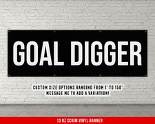 Motivational Home Gym Decor - Large Quote Wall Art - Weightlifting Banner