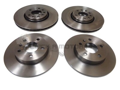 FOR VAUXHALL CORSA E 1.6 VXR 2015- FRONT DRILLED BRAKE PADS OE DISCS