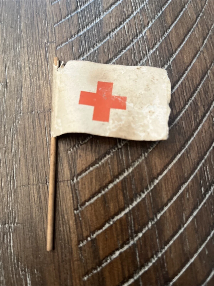 Figuras de soldado de plomo de media luna de colección de preguerra St John’s - camilla militar Foto 3 de 3