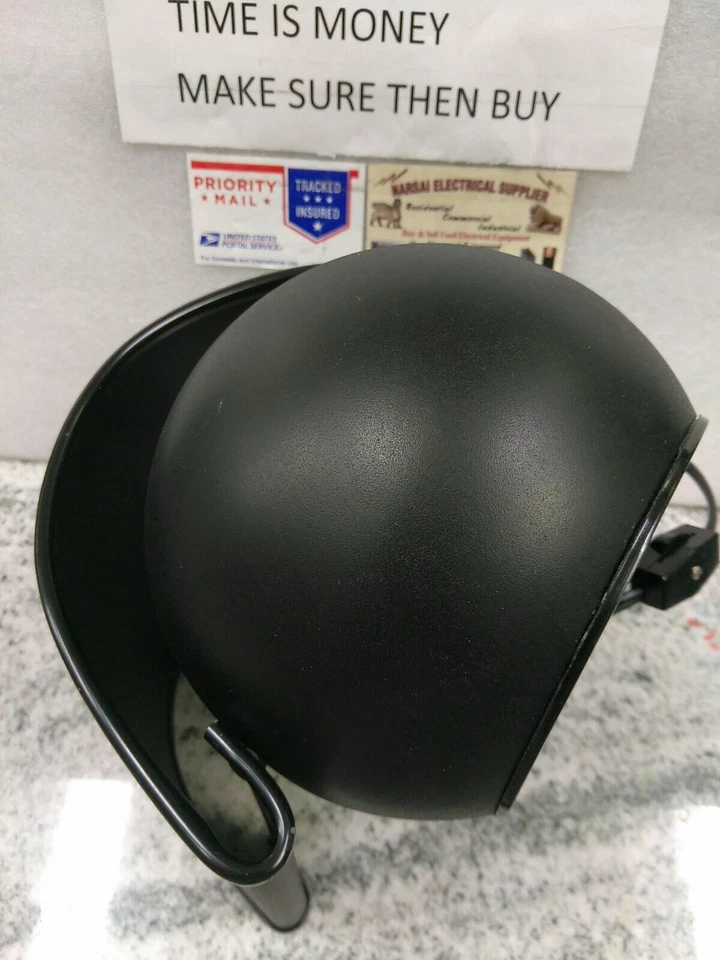 Luminária de mesa Kenroy Lighting 20508 BL-1 com sombra preta CIRCLE (#30B - Imagem 4 de 4