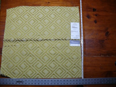 7K Scalamandre Old World Weavers Square Silk MSRP$200+/Y Eames Chartreuse