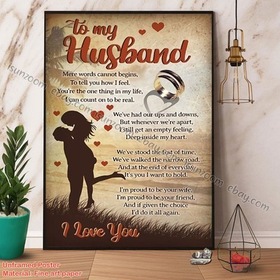 Couple Wife To My Husband You'Re The One Thing In My Life I Can Count On To B...