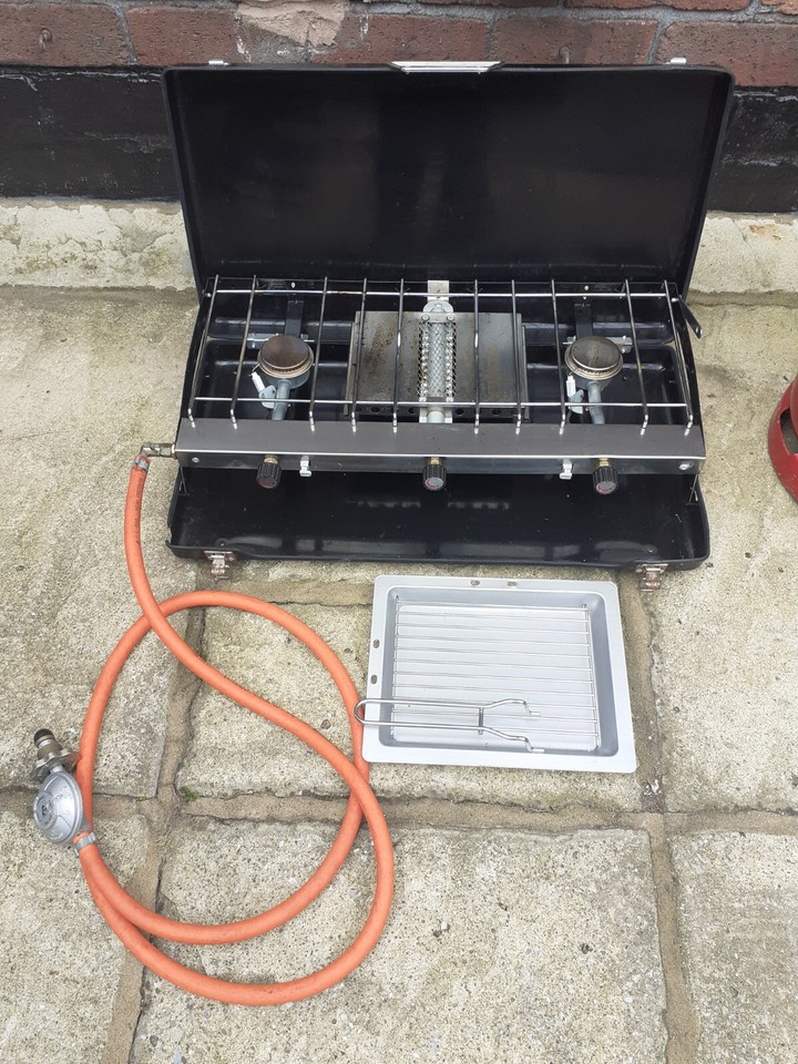 Camping Stove And Gas Bottle eBay
