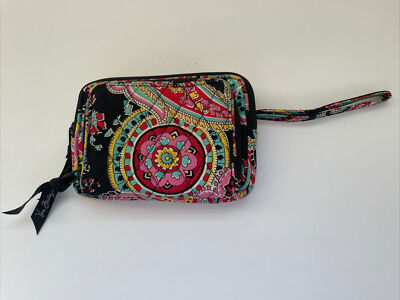 VERA BRADLEY MULTI COLOR CUTE CELL PHONE WALLET