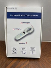 OLED Display Pet Scanner ISO11784/5 Animal Pet ID Reader Chip Transponder