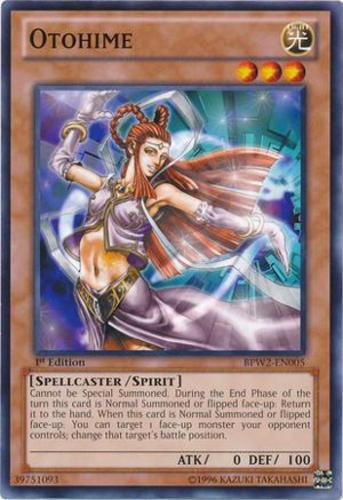 Otohime BPW2-EN005 Common 1st Edition Lightly Played Yugioh Card