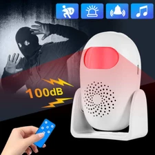 Wireless Motion Sensor System Driveway Garage PIR Alarm Alert Security Indoor US