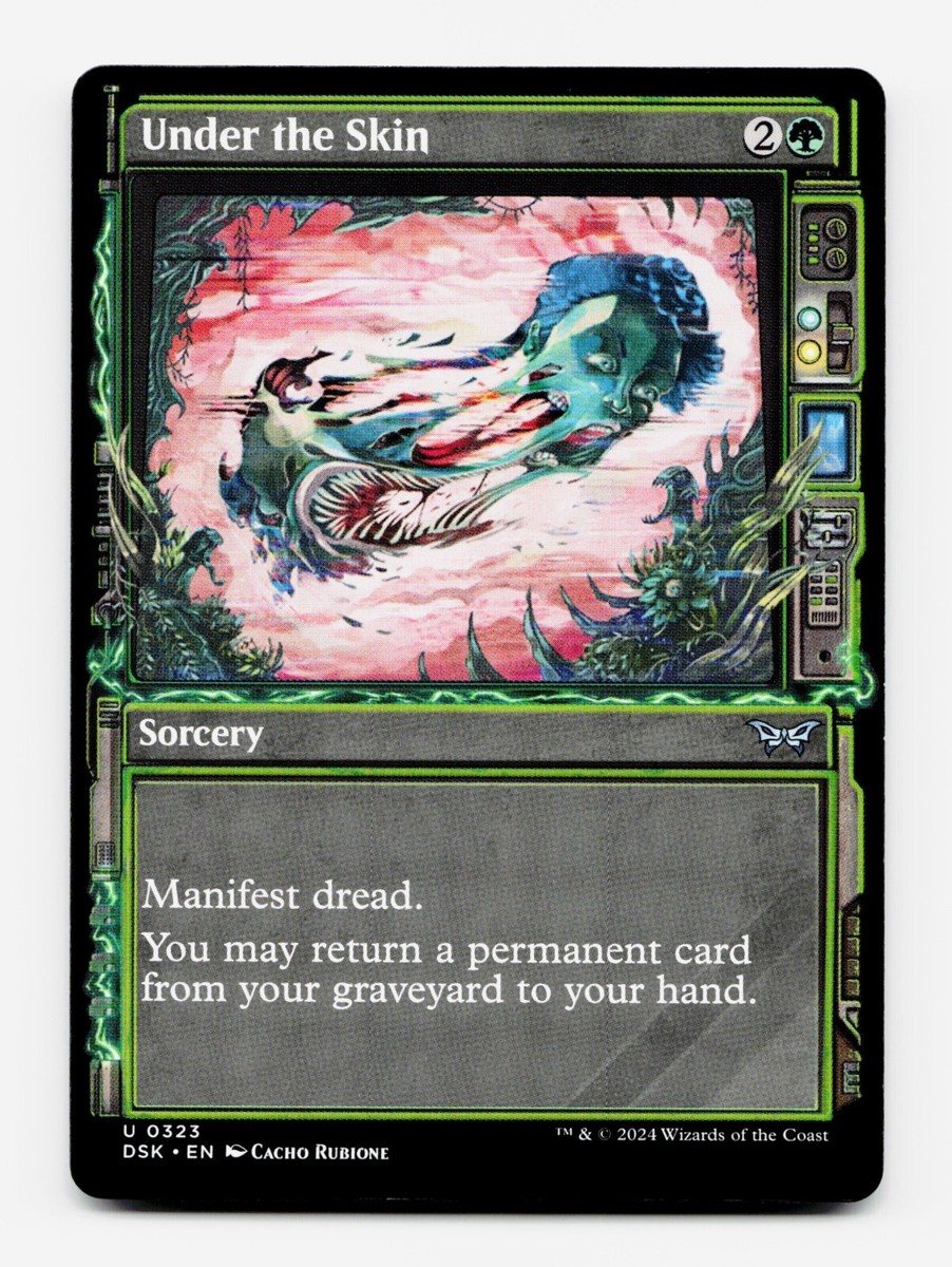 Under the Skin (Showcase) - MTG: Duskmourn  | eBay