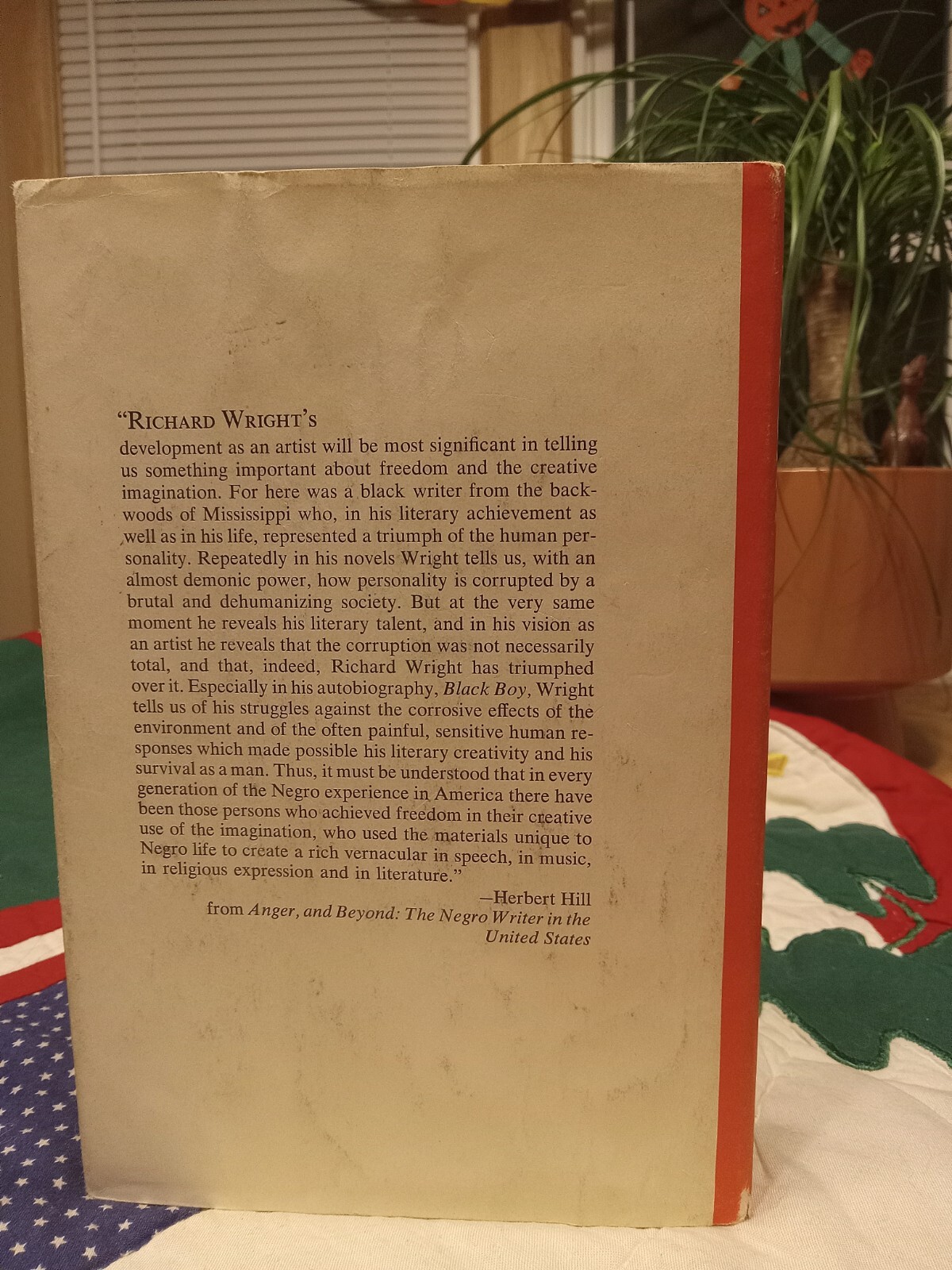 FILA BLACK BOY Wright 1945 Harper & Row VTG Red Dust Jacket RARE Jim Crow Communism