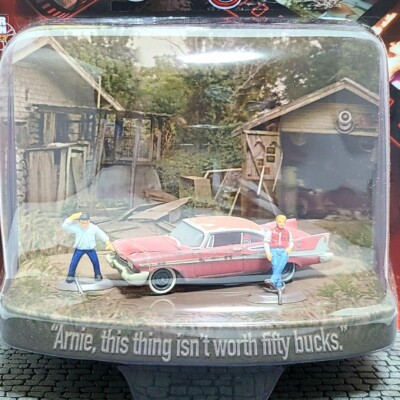 ジョニーライトニング　映画クリスティーン　ジオラマパッケージ　1/64 Johnny Lightning Movie Christine Diorama Package 1/64 SILVER