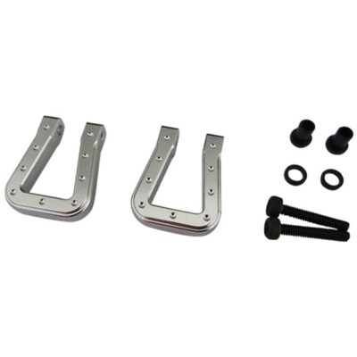 NEW Hot Racing ACC808MF08 Silver Aluminum Monster Flat Hook / TRX4 / SCX / SCX2