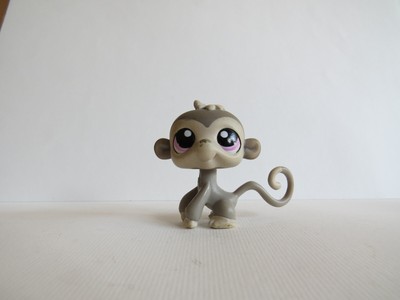 Figurine Littlest Pet Shop Singe Araignée Hasbro 1029 - Occasion - Animaux Sauvages