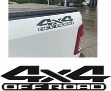 Pair Set 4x4 Off Road Decals Stickers For 1500 2500 3500 Truck Sticker Black