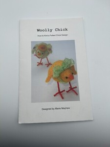 Marie Meyhew Woolly Chick Knitting Felting Pattern
