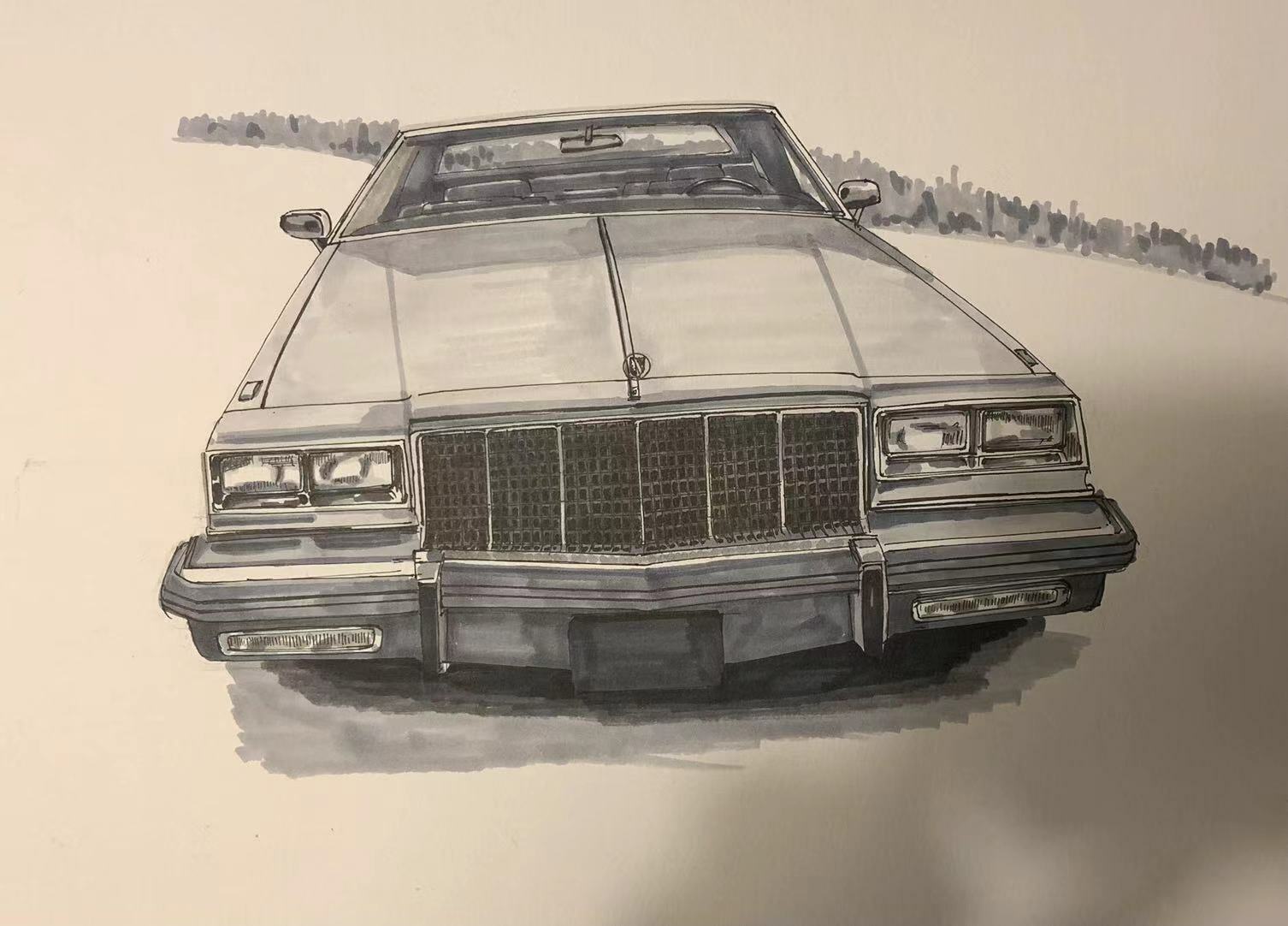 Original Car drawings (Various) Popularne duże okazje