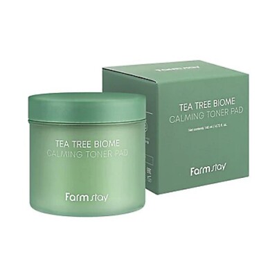 [Farmstay] Tea Tree Biome Calming Toner Pad